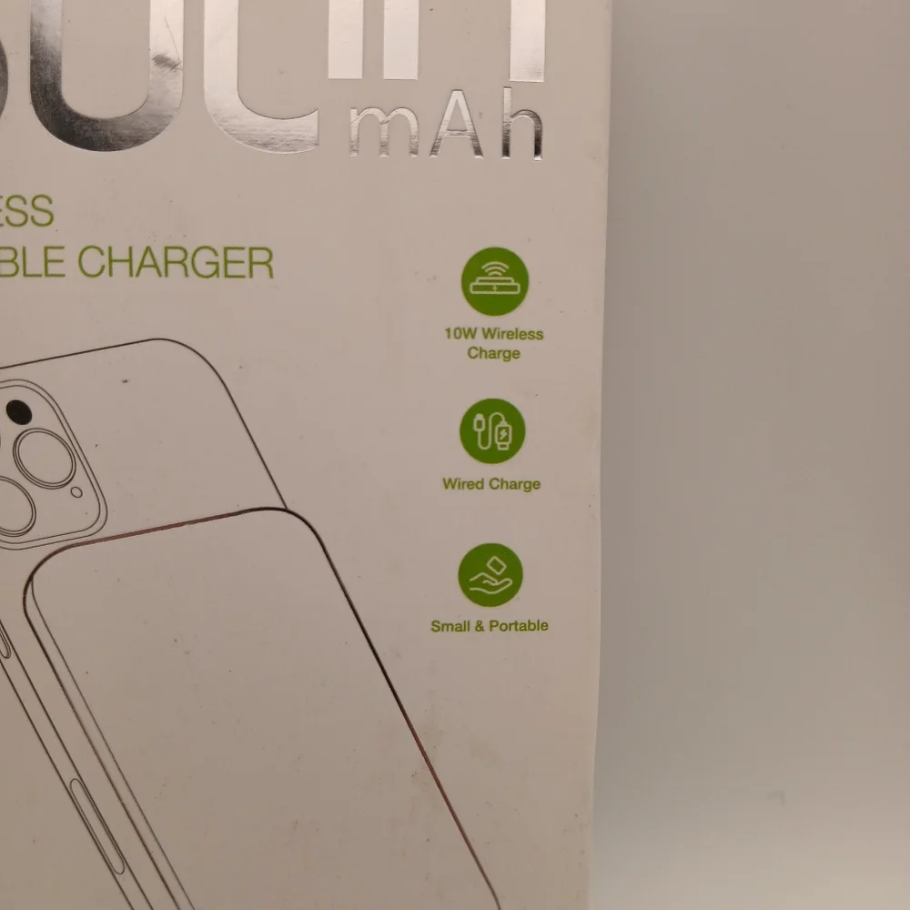 New 5000mAh Wireless Portable Charger